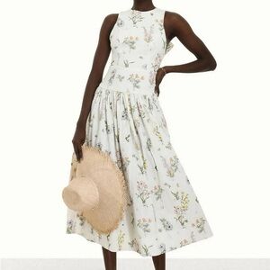 Zimmerman Jeannie Halter Midi Dress